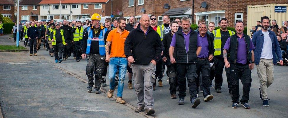 Helpers on DIY SOS