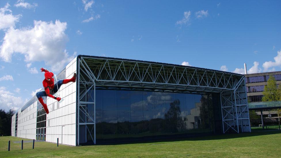 Spiderman and the Sainsbury Centre