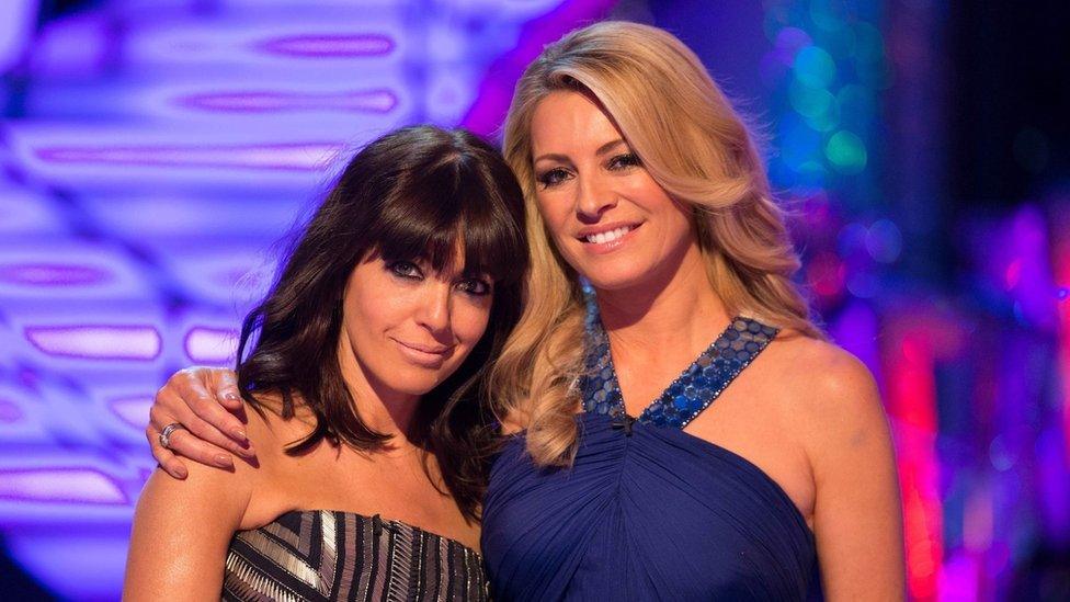 Strictly Come Dancing presenters Claudia Winkleman and Tess Daly