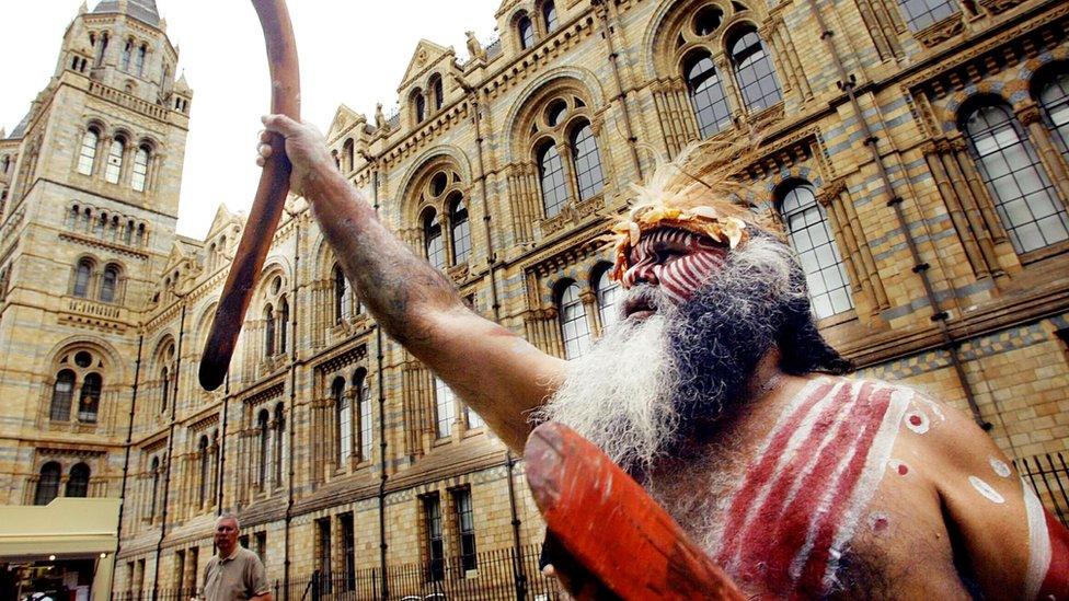 Ngarrindjeri elder Major Sumner calls for remains to be returned from Britain to Australia in 2003