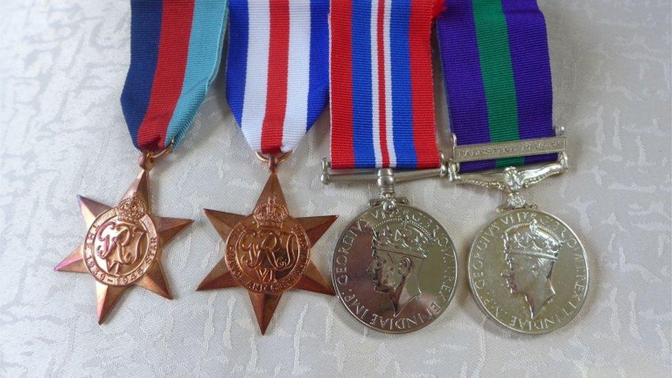 World War Two medals