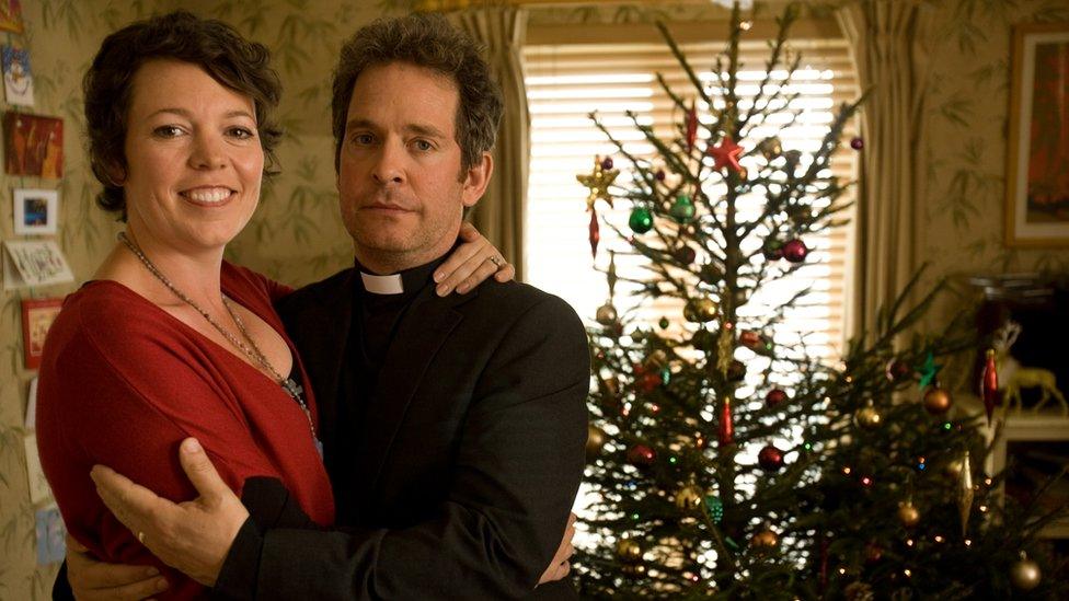 Olivia Colman and Tom Hollander in Rev (2011)