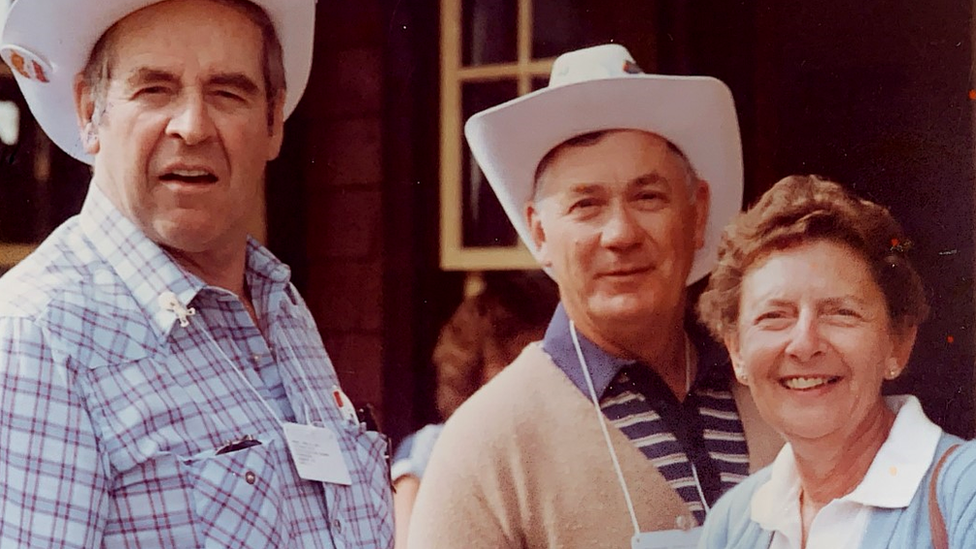 (L to R) Mac Reilley, Buddy MacCallum and Rose MacCallum