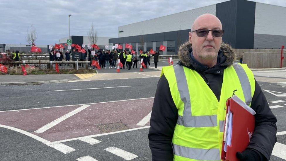 Unite regional officer Richard Gates