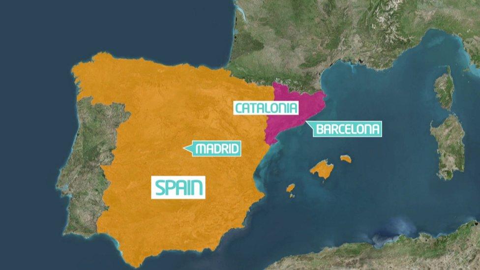 Spain map