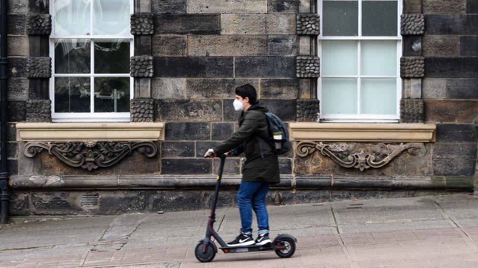 person-on-e-scooter