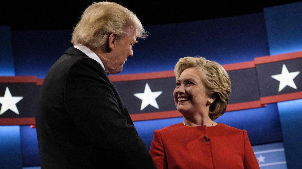 Donald Trump and Hilary Clinton