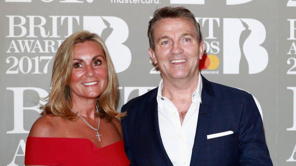 Bradley Walsh and Donna Derby