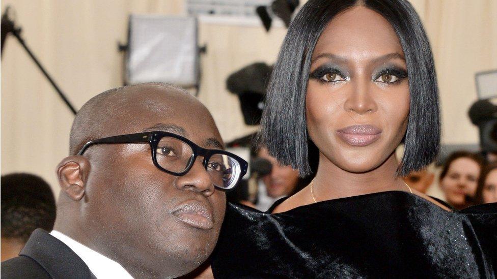 Enninful with Naomi Campbell