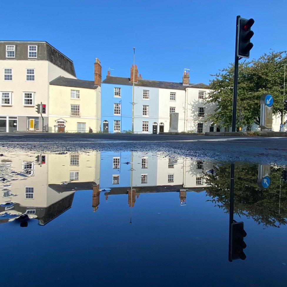 Reflections in St Clement's, Oxford