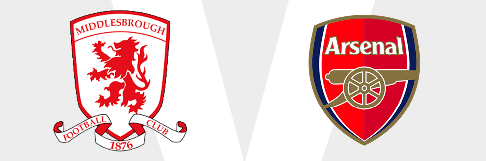 Middlesbrough v Arsenal