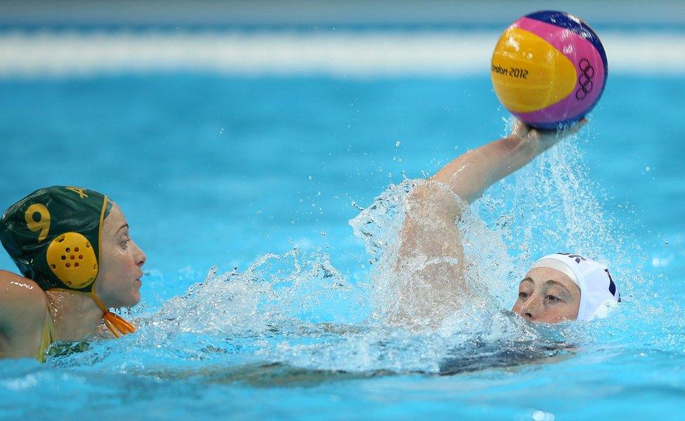 Team GB water polo player