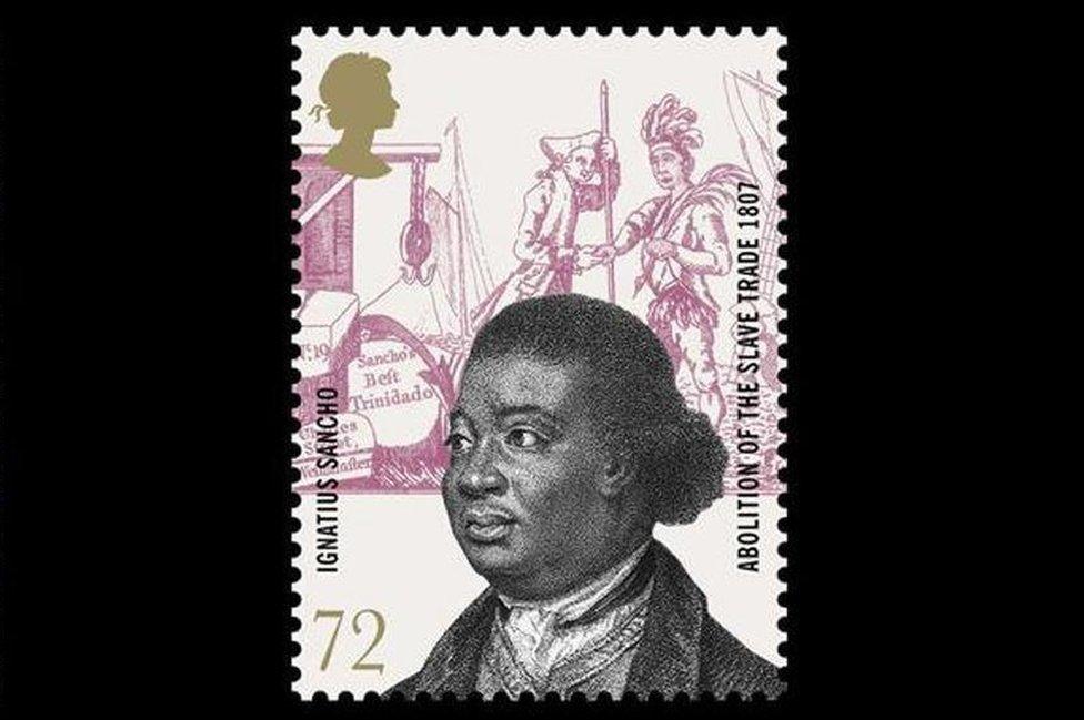 Ignatius Sancho stamp