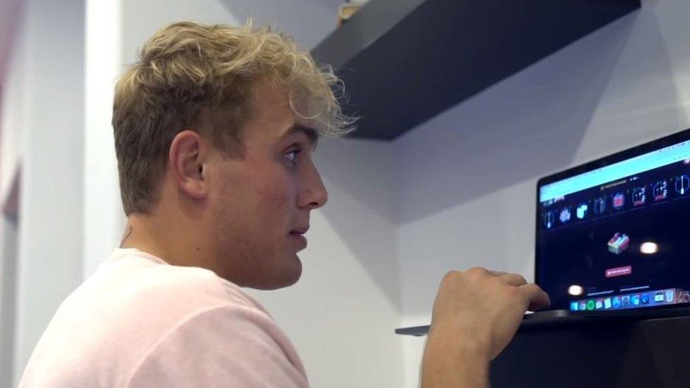 Youtuber Jake Paul