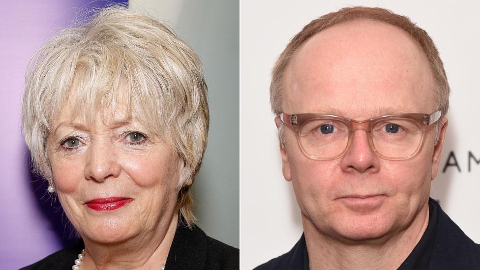 Alison Steadman and Jason Watkins