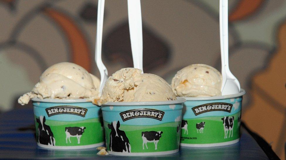 Ben and Jerry's ice cream