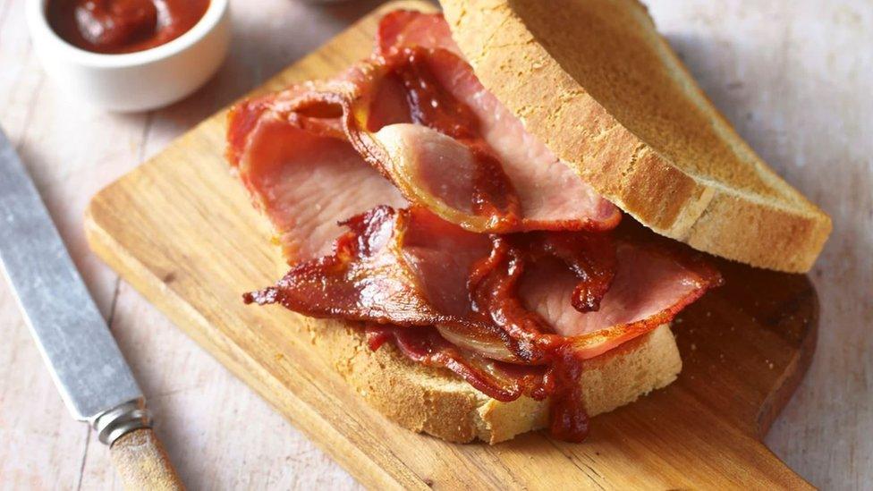 Bacon sandwich