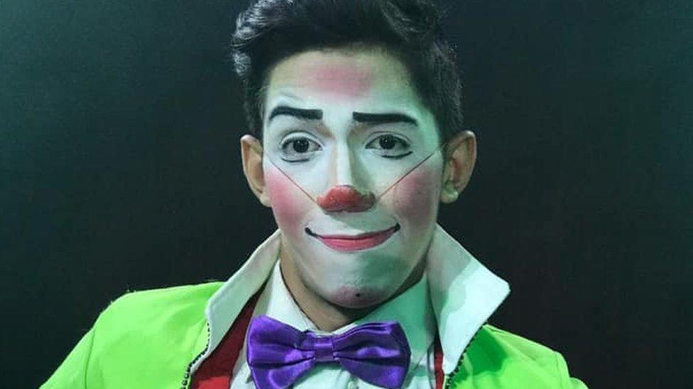 Ruanito the clown