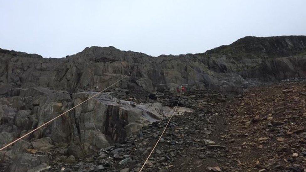 Pyg Track on Snowdon