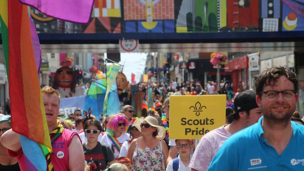 Southend Pride Parade.