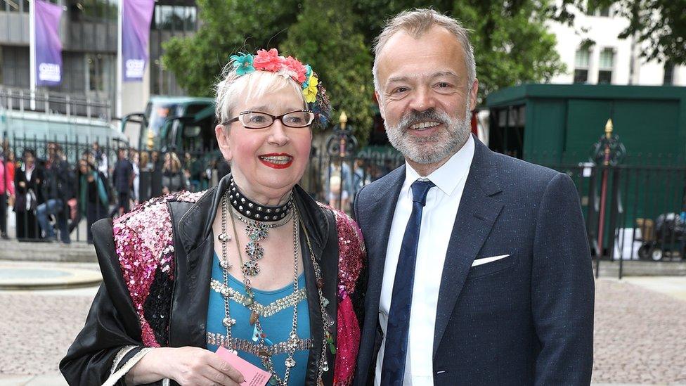 Su Pollard and Graham Norton