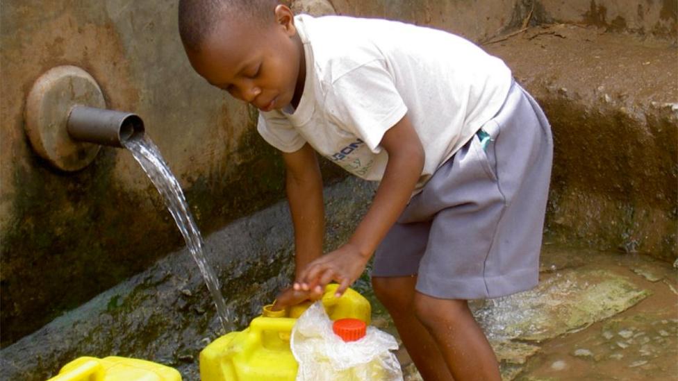 Freshwater in Kampala, Uganda