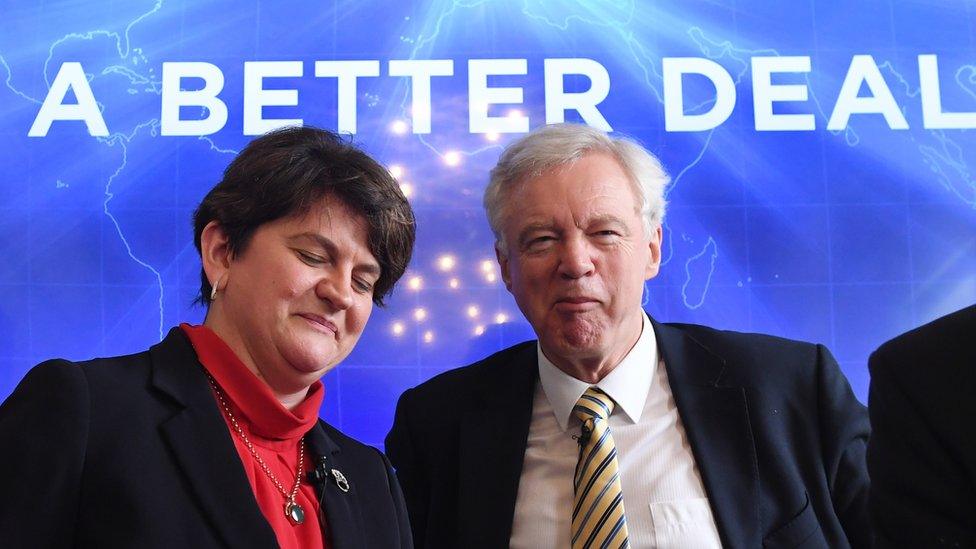 Arlene Foster David Davis