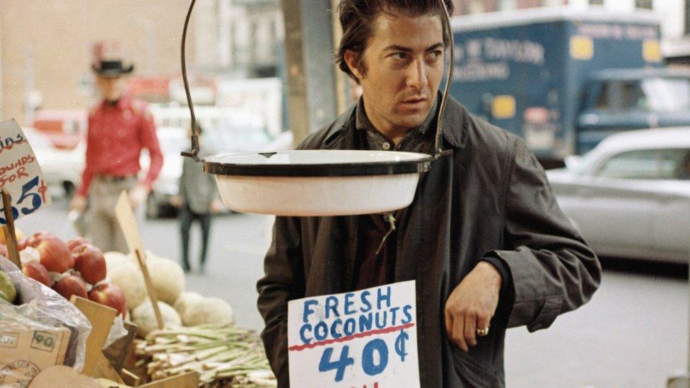 Dustin Hoffman in Midnight Cowboy