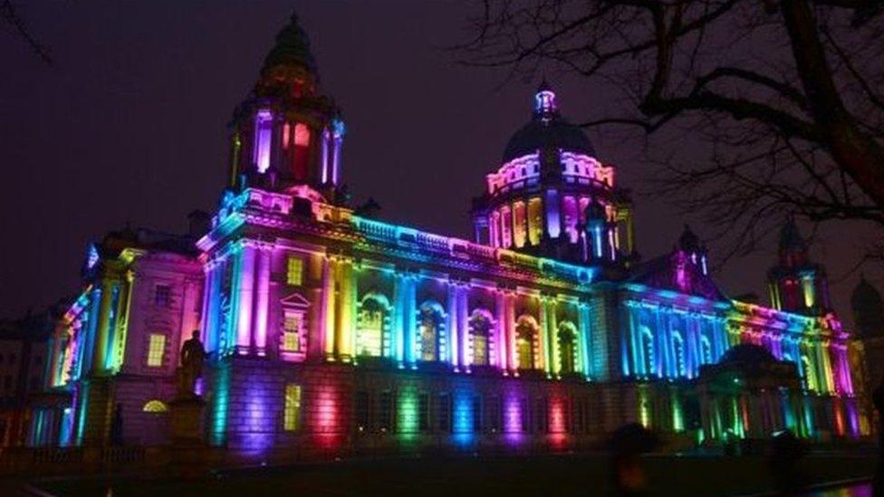 Belfast's city hall