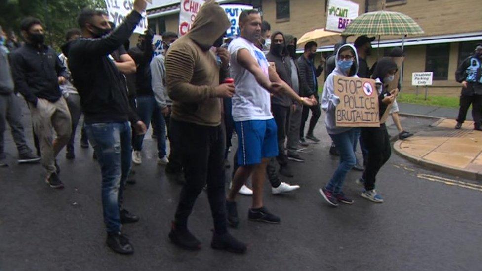 Protest in Halifax