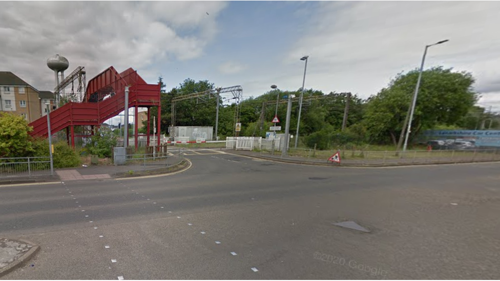 The junction of Bellshill Road and Logans Road