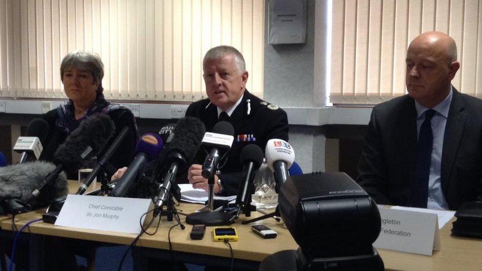 Police death press conference