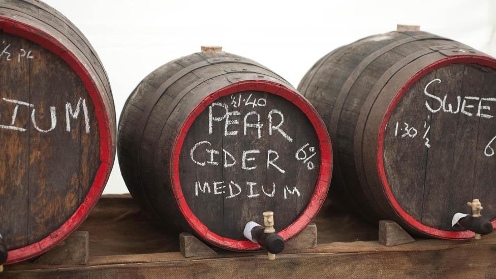 Cider at the Devon County Show