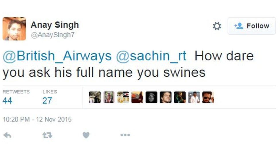 Anay Singh: How dare you ask his full name you swines