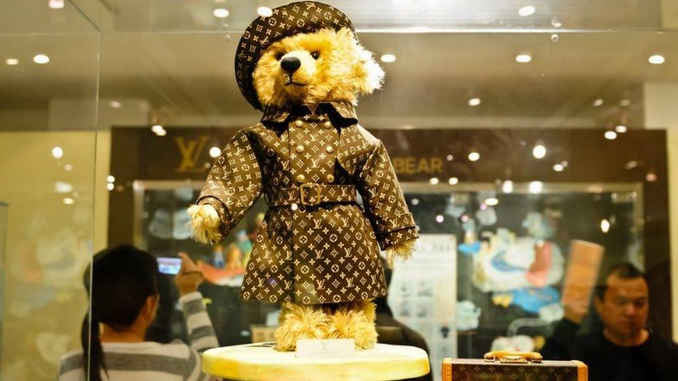 Louise Vuitton teddy