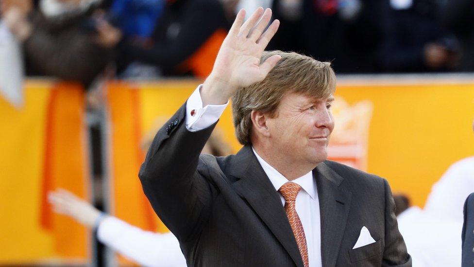 King Willem-Alexander on King's Day on April 27 2017