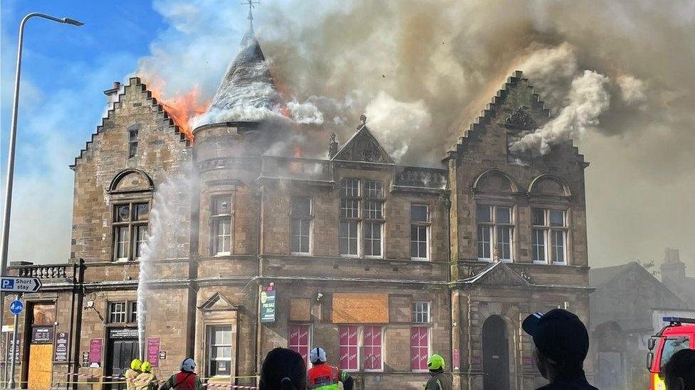 Kitty's nightclub fire in Kirkcaldy