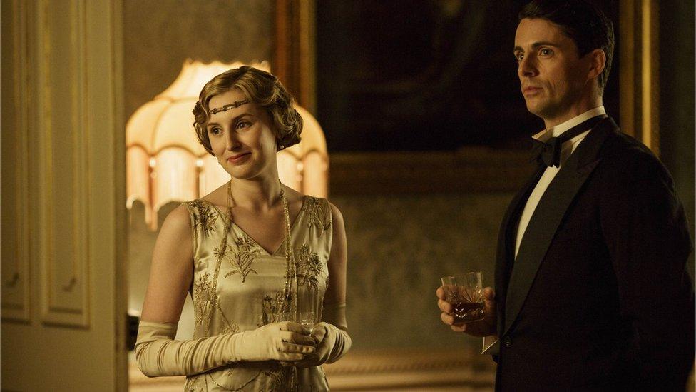 Laura Carmichael and Matthew Goode