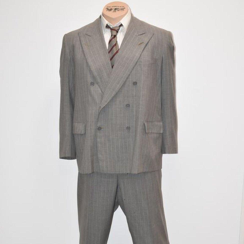 Suit owned by Winston Churchill