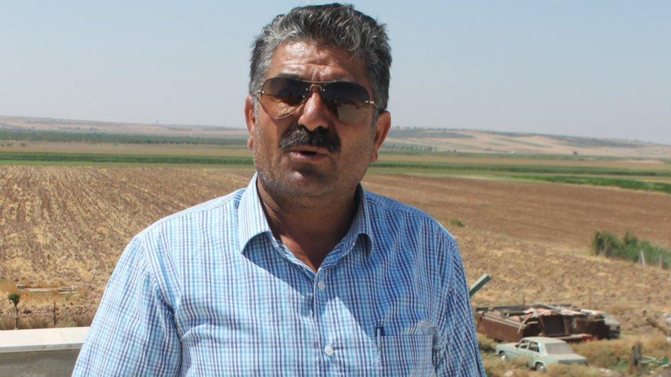 Village headman Ahmet Solak