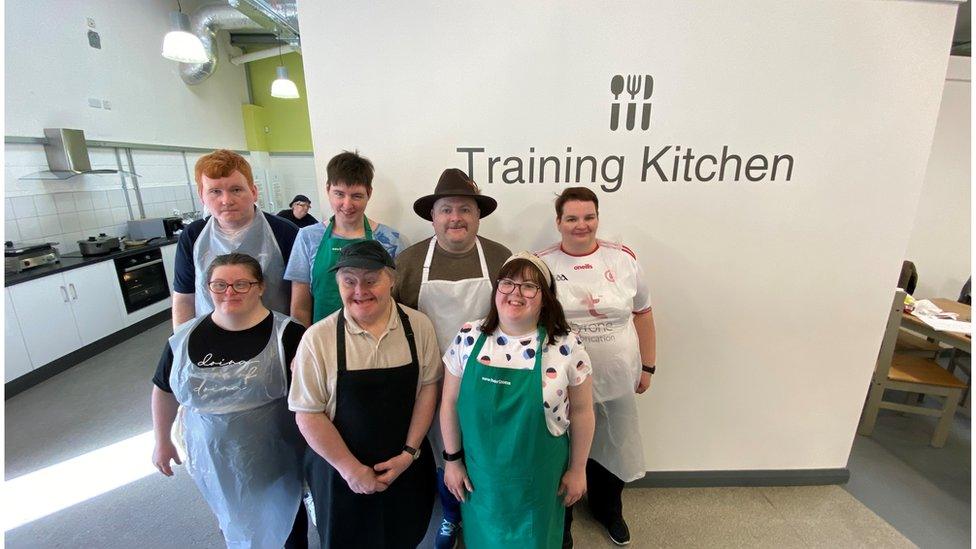 New Horizons training kitchen