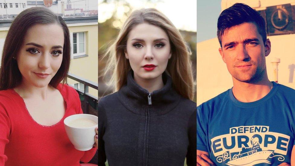 Brittany Pettibone, Lauren Southern, and Martin Sellner