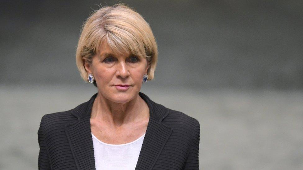 Julie Bishop, file picture