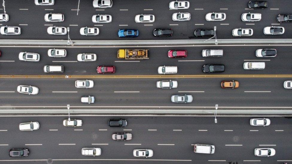 Traffic in Wuhan