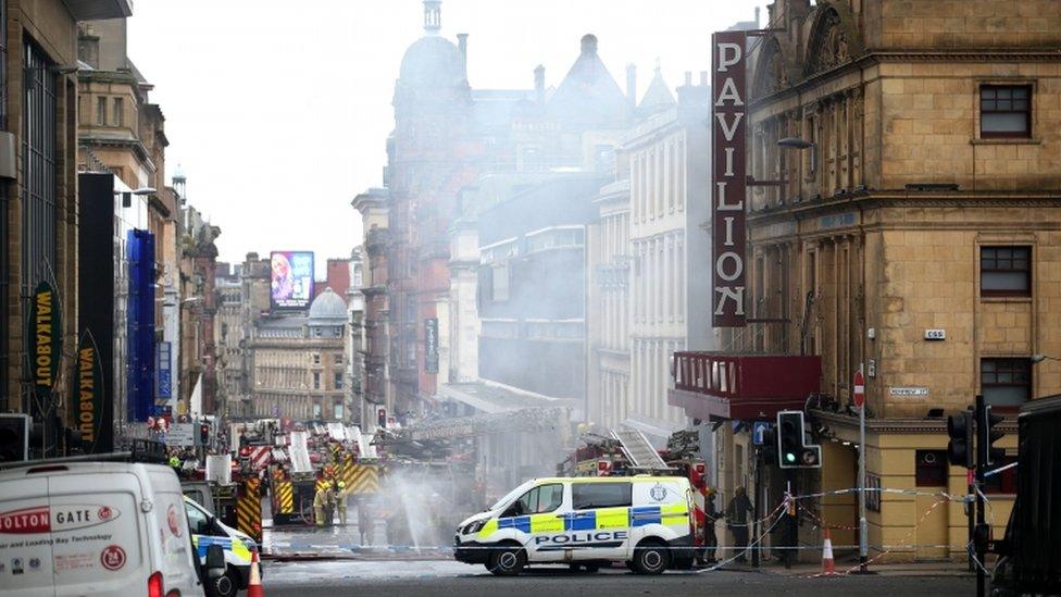 Sauchiehall Street fire