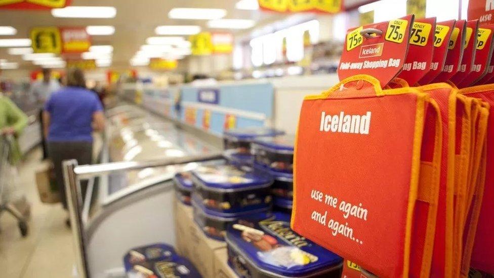 Mae Iceland yn gwmni Cymreig