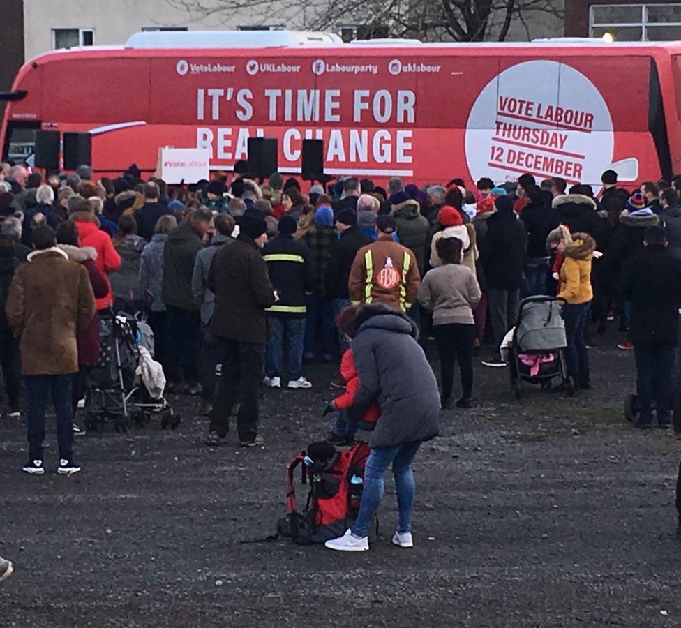 Labour rally in Middlesbrough