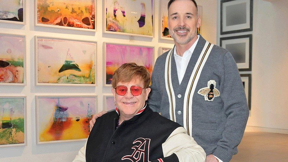 Sir Elton John and David Furnish