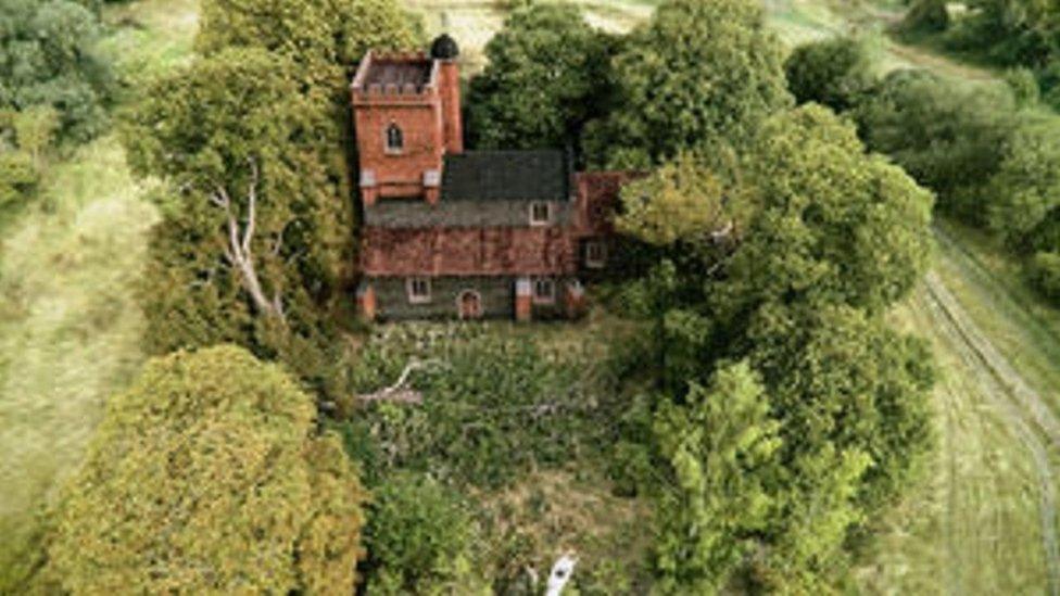 CGI of how a rebuilt St Mary's Church would look