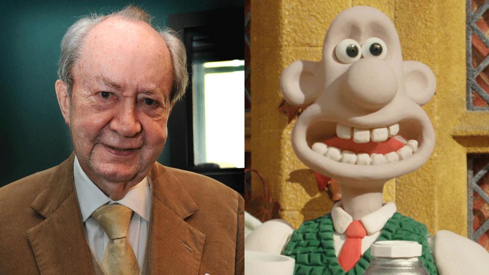 Peter Sallis and Wallace